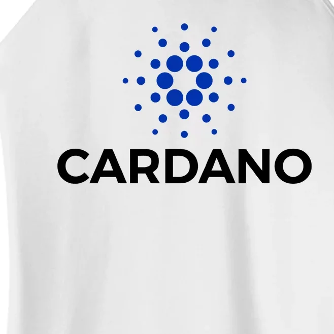 Cardano Logo Crypto Coin Blockchain Women’s Perfect Tri Rocker Tank