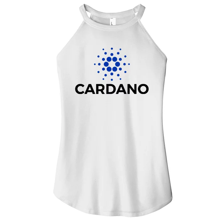 Cardano Logo Crypto Coin Blockchain Women’s Perfect Tri Rocker Tank