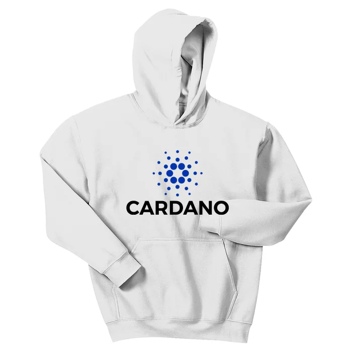 Cardano Logo Crypto Coin Blockchain Kids Hoodie