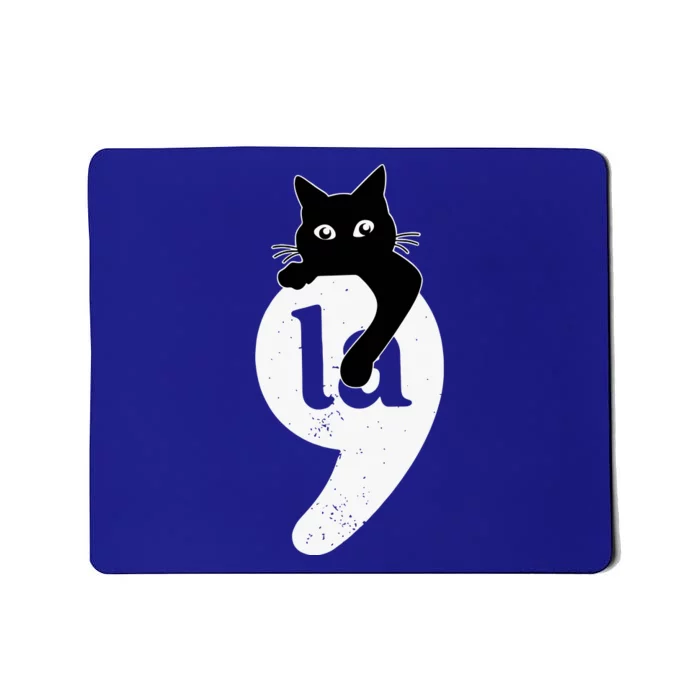 Comma La Cat Kamala Harris Mousepad