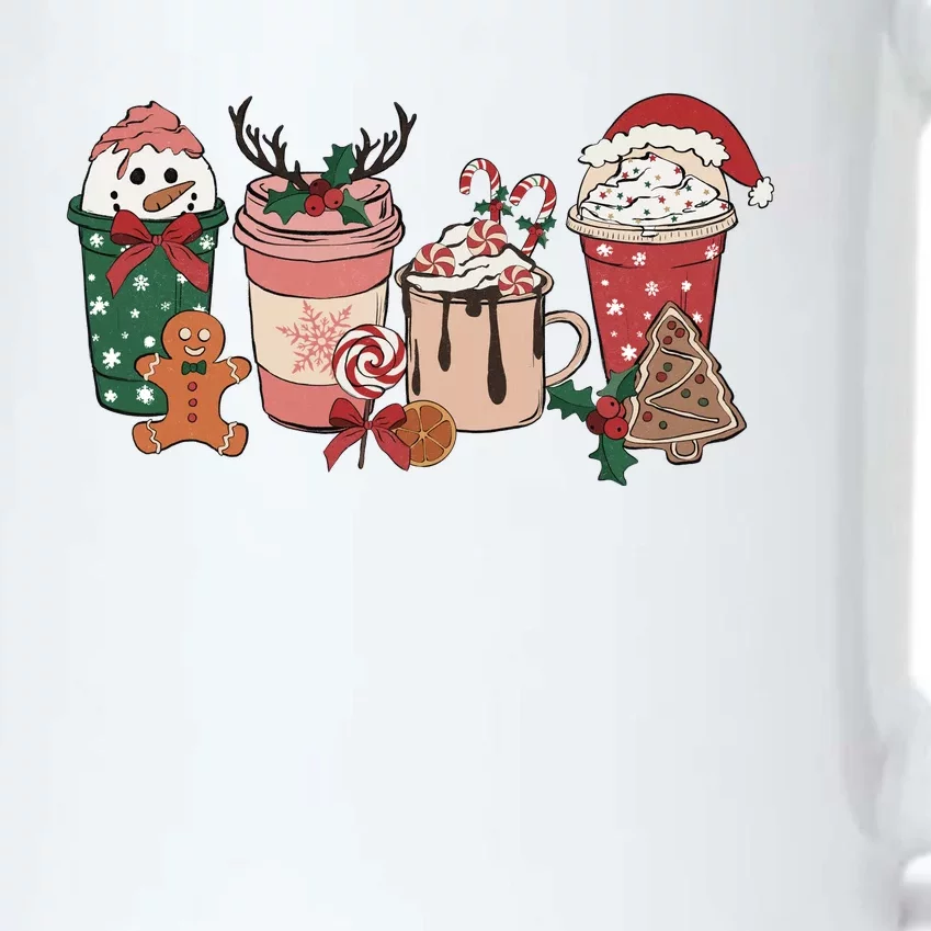 Christmas Latte Cute Comfort Black Color Changing Mug