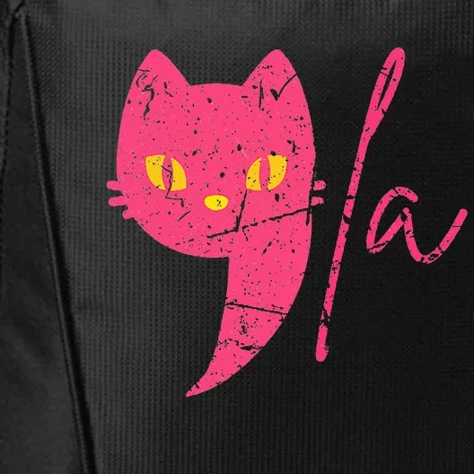 Comma La Cat Ladies For Kamala Harris City Backpack