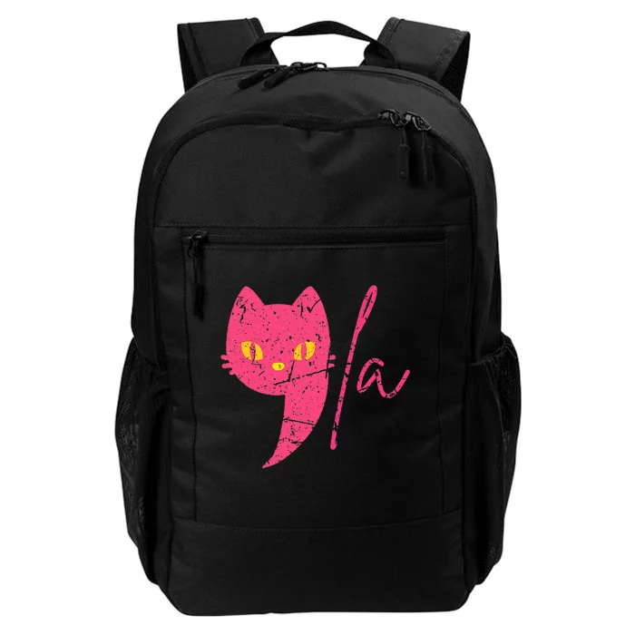 Comma La Cat Ladies For Kamala Harris Daily Commute Backpack