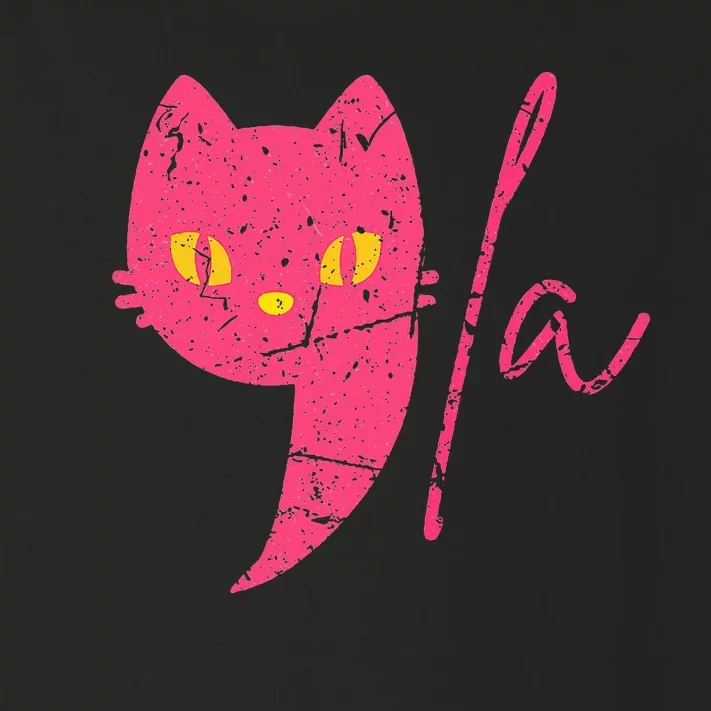 Comma La Cat Ladies For Kamala Harris Toddler Long Sleeve Shirt