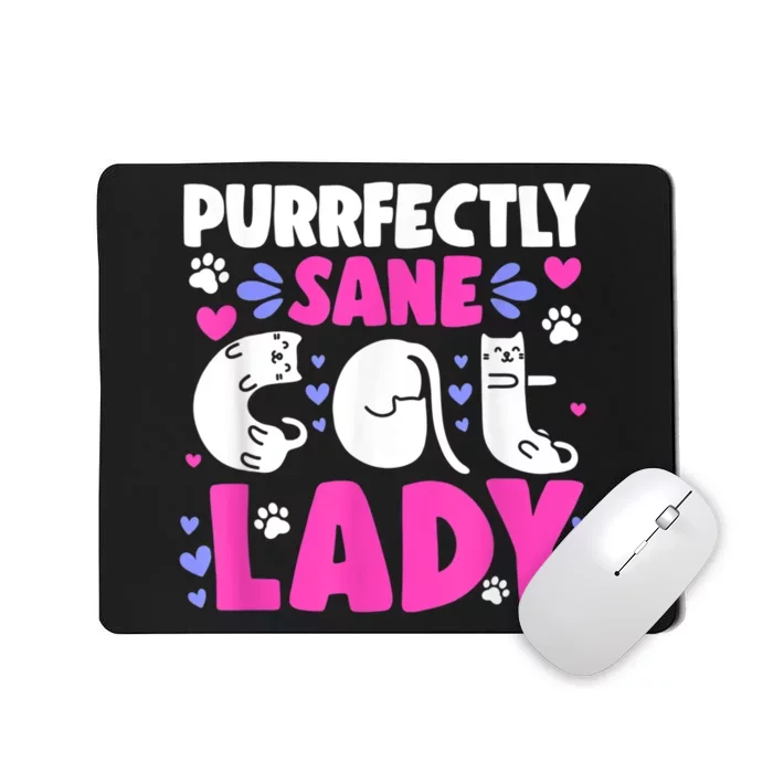 Cat Lady, Cat Lover, Womens Cat Tee, Cat Mousepad