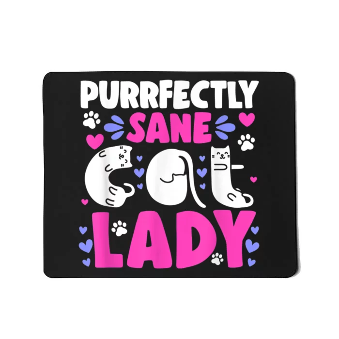 Cat Lady, Cat Lover, Womens Cat Tee, Cat Mousepad