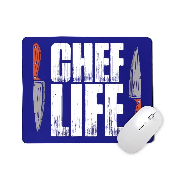 Chefs Life Cooking Culinary Art Cuisine Cook Chef Gift Mousepad