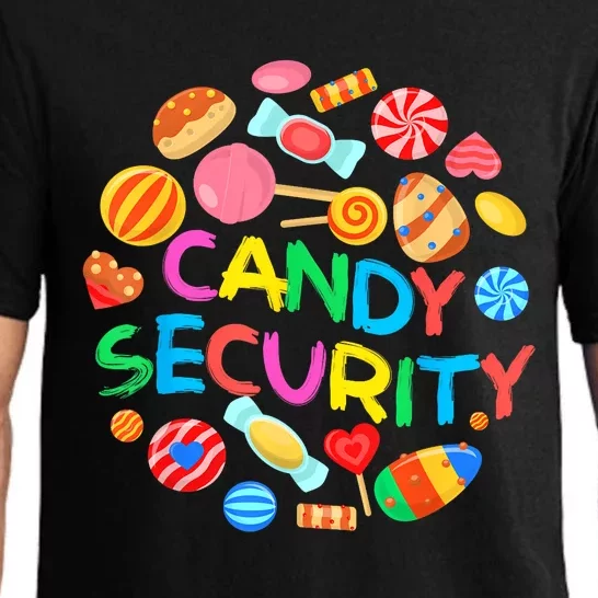 Candy Land Costumes Candy Security Candy Crew Pajama Set