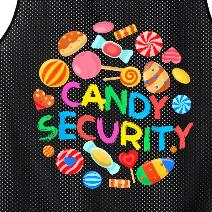 Candy Land Costumes Candy Security Candy Crew Mesh Reversible Basketball Jersey Tank