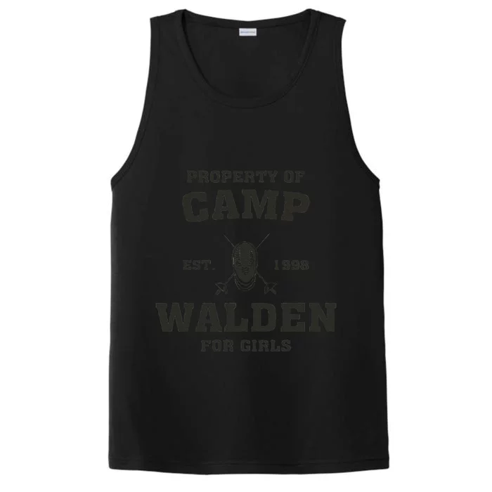 Camping Life Camp Walden Summer Camp  Parent Performance Tank