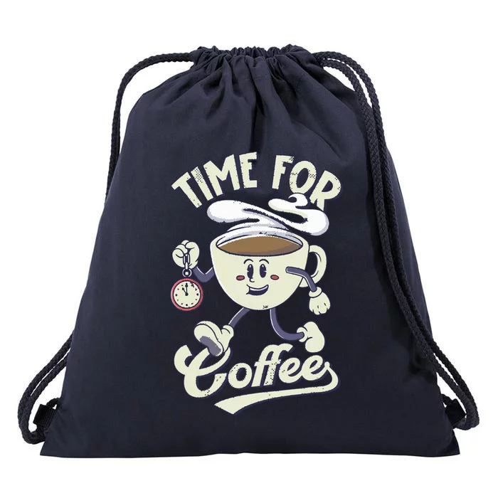 Coffee Lover Coffee Humor Novelty Coffee Funny Coffee Drawstring Bag