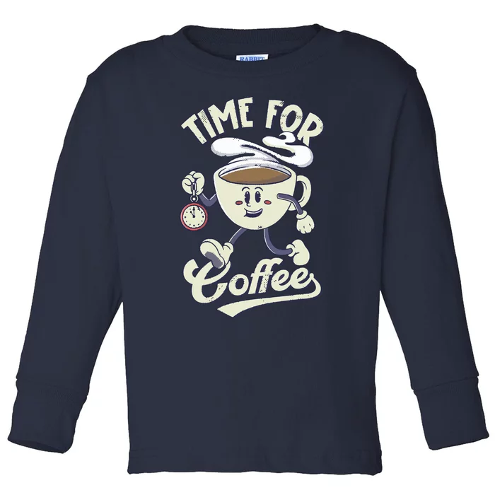 Coffee Lover Coffee Humor Novelty Coffee Funny Coffee Toddler Long Sleeve Shirt