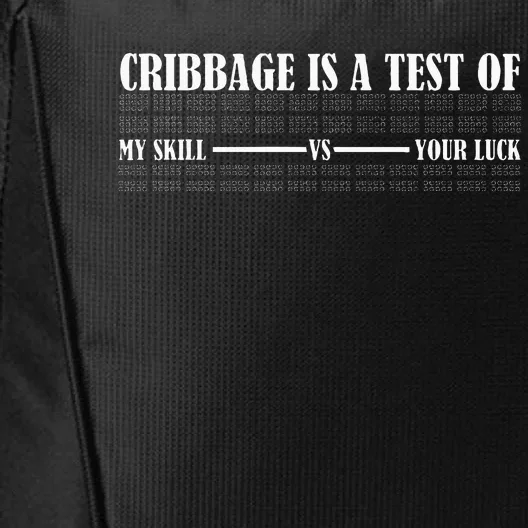 Cribbage Lover Cribbage Board Game Champion Cribbage City Backpack