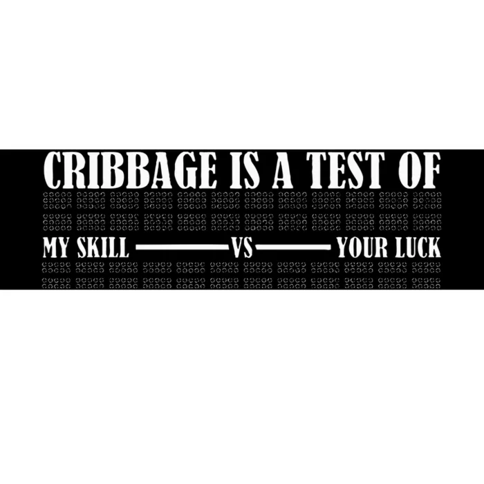 Cribbage Lover Cribbage Board Game Champion Cribbage Bumper Sticker