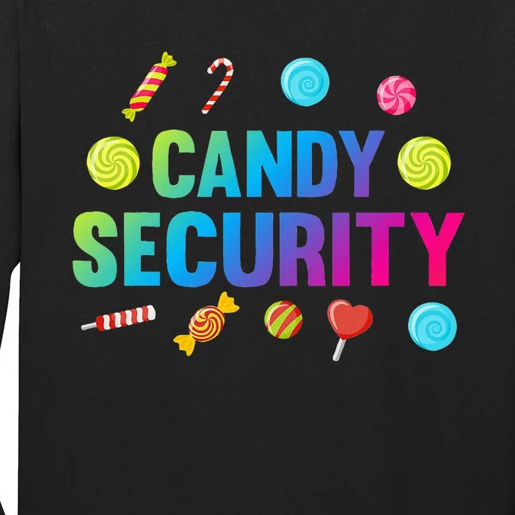 candy land costumes candy land candy security Tall Long Sleeve T-Shirt