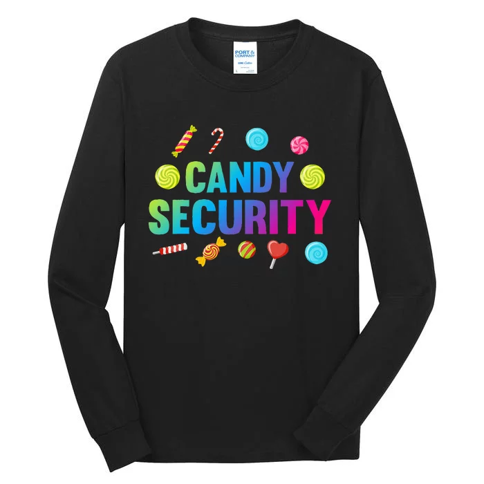 candy land costumes candy land candy security Tall Long Sleeve T-Shirt