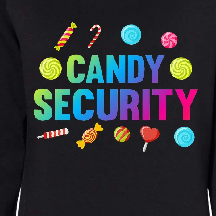 candy land costumes candy land candy security Womens California Wash Sweatshirt