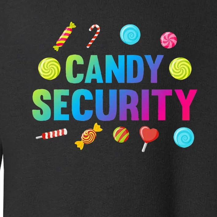 candy land costumes candy land candy security Toddler Sweatshirt