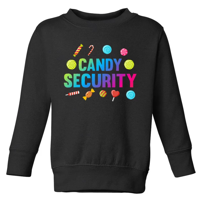 candy land costumes candy land candy security Toddler Sweatshirt