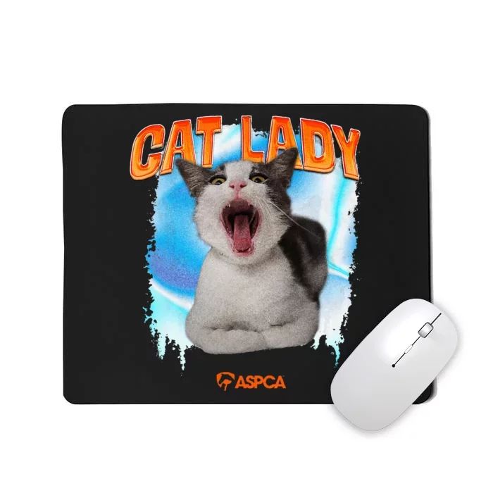 Cat Lady Mousepad