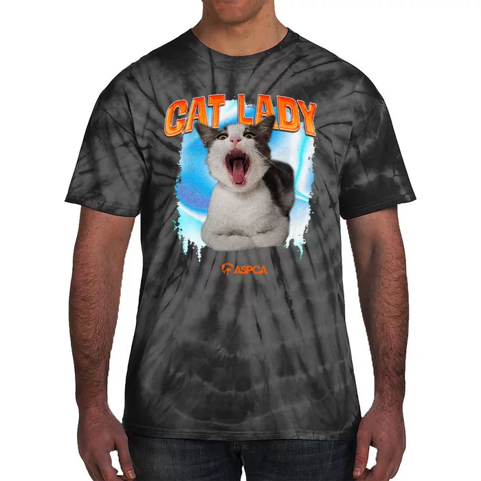 Cat Lady Tie-Dye T-Shirt