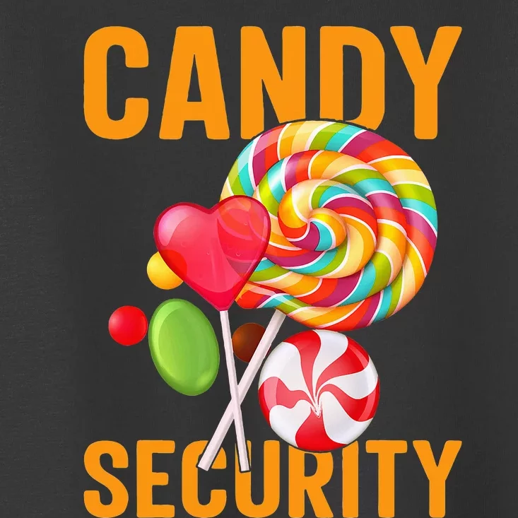 candy land costumes candy land candy security Toddler T-Shirt