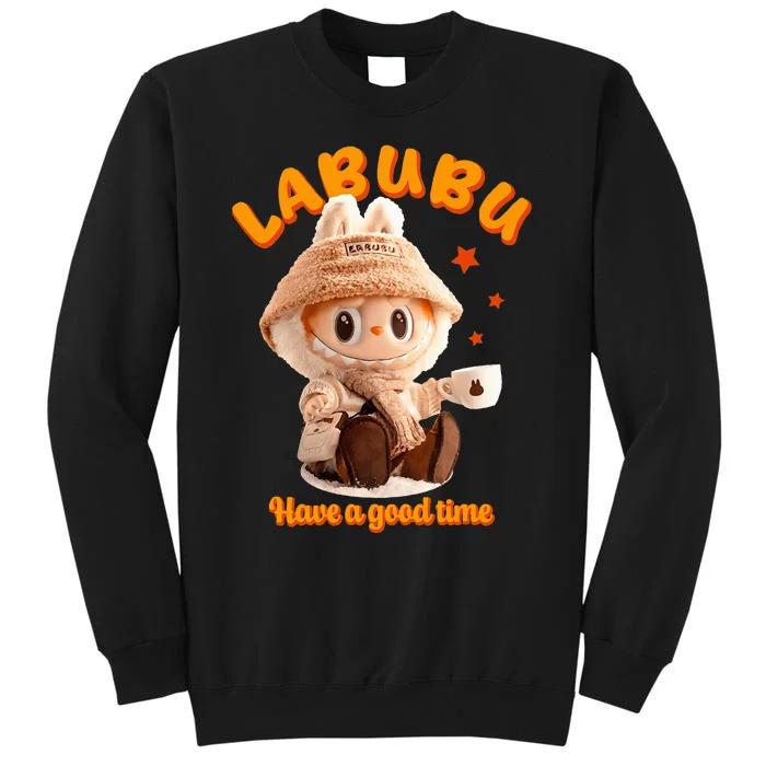 Cute Labubu Classic Pose Funny Labubu Sweatshirt