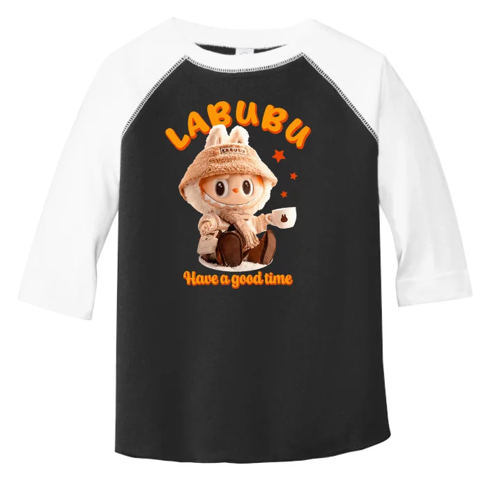 Cute Labubu Classic Pose Funny Labubu Toddler Fine Jersey T-Shirt