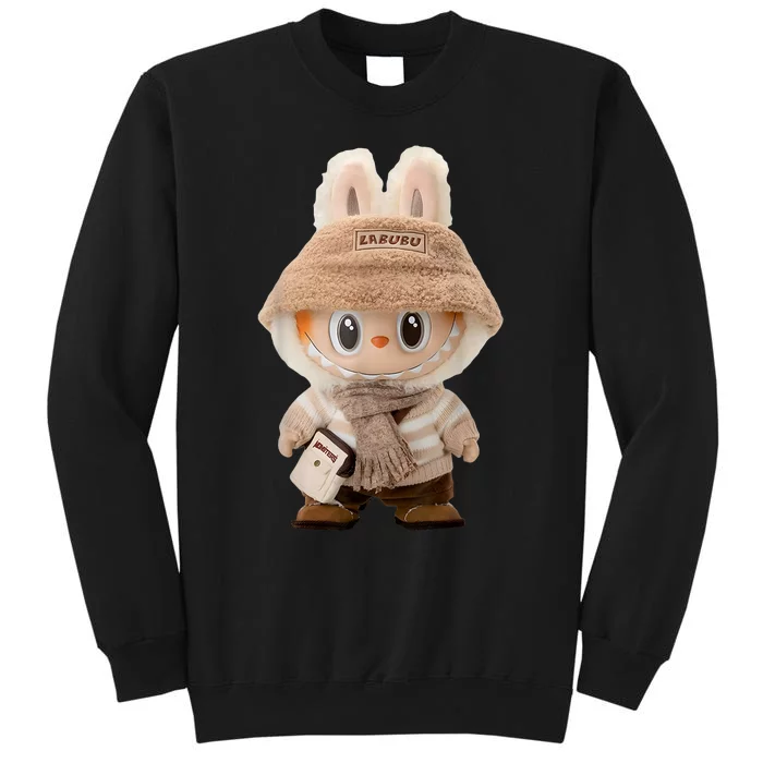 Cute Labubu Classic Pose Fun Labubu Lover Gifts Sweatshirt