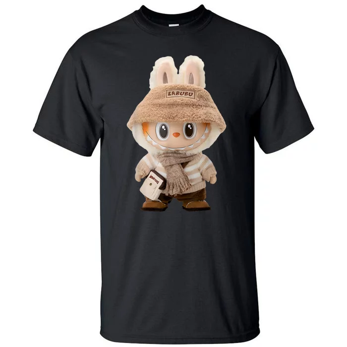 Cute Labubu Classic Pose Fun Labubu Lover Gifts Tall T-Shirt