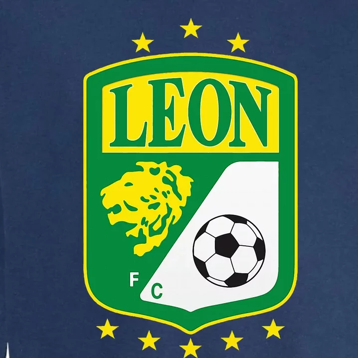 Club Leon Club LeóN Supporter Fan Mexico Mexican Garment-Dyed Sweatshirt