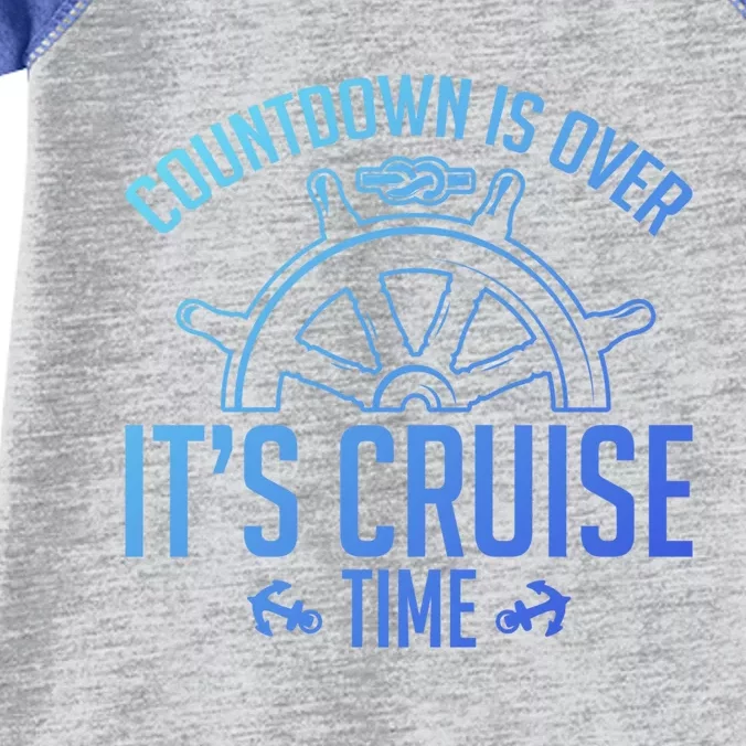 Cruise Lovers Countdown Is Over Its Cruise Time Cruising Meaningful Gift Infant Baby Jersey Bodysuit