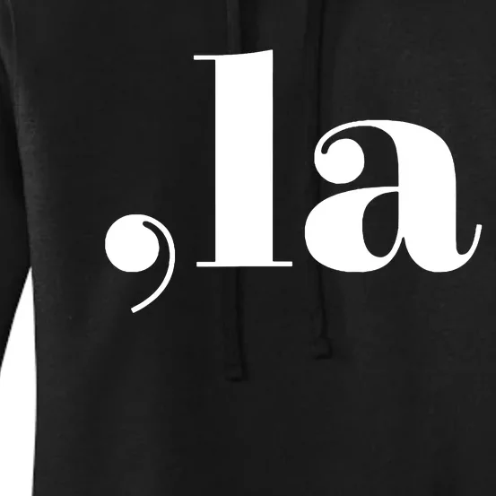 Comma La Women's Pullover Hoodie