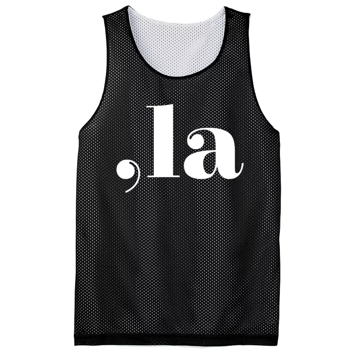 Comma La Mesh Reversible Basketball Jersey Tank