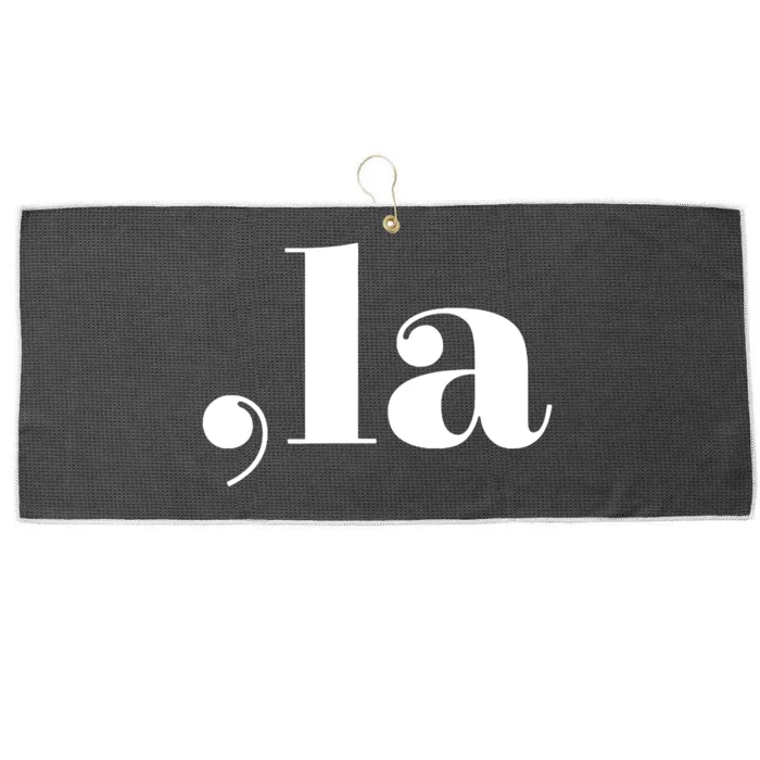 Comma La Large Microfiber Waffle Golf Towel