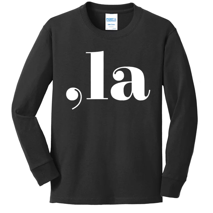 Comma La Kids Long Sleeve Shirt