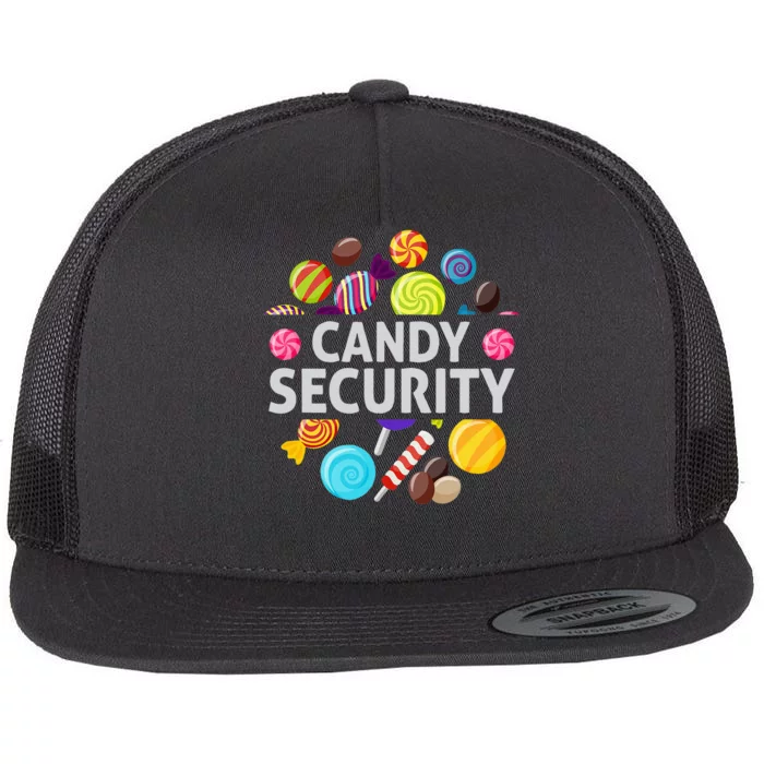 candy land costumes adult candy land candy security Flat Bill Trucker Hat