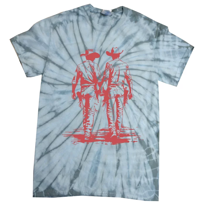 Cowboy Lgbt Tie-Dye T-Shirt