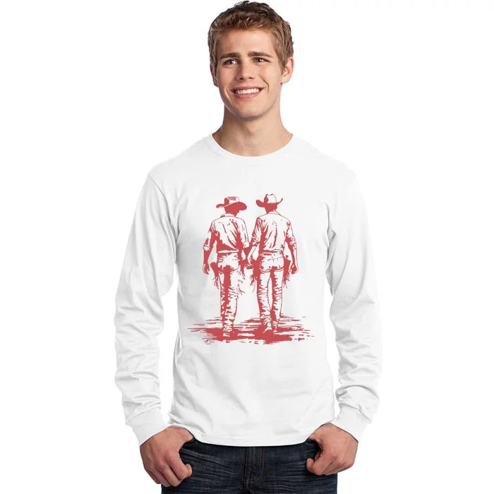 Cowboy Lgbt Tall Long Sleeve T-Shirt