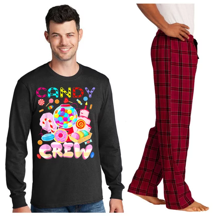 Candy Land Candy Crew Party Halloween Costumes Long Sleeve Pajama Set