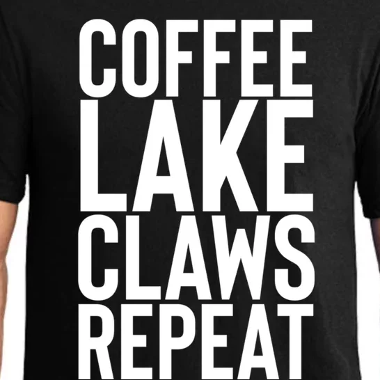 Coffee Lake Claw Repeat Hard Seltzer Summer Boating Gift Pajama Set