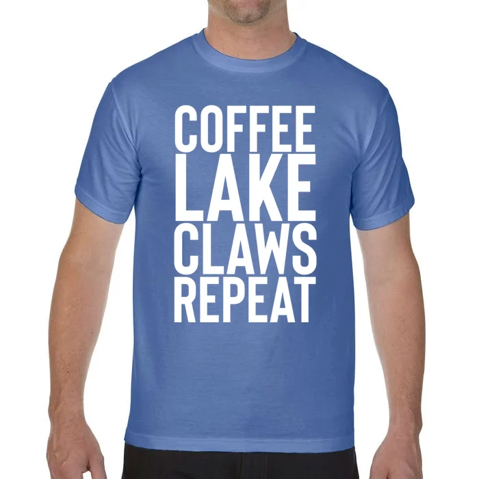 Coffee Lake Claw Repeat Hard Seltzer Summer Boating Gift Comfort Colors T-Shirt