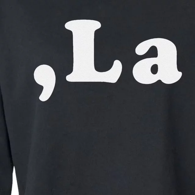 Comma La Cropped Pullover Crew