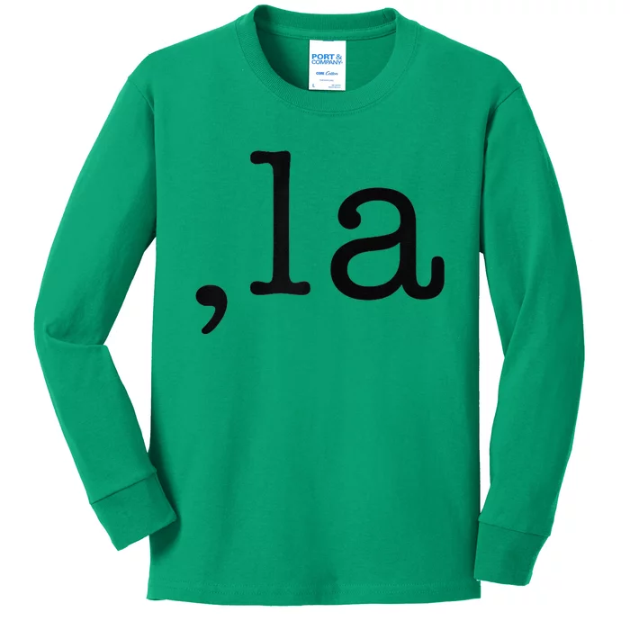 Comma La Kids Long Sleeve Shirt