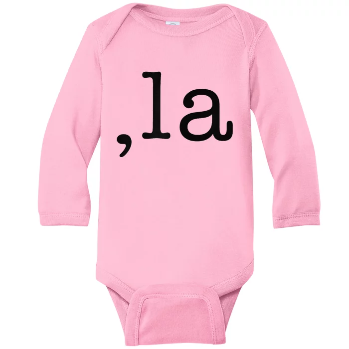 Comma La Baby Long Sleeve Bodysuit