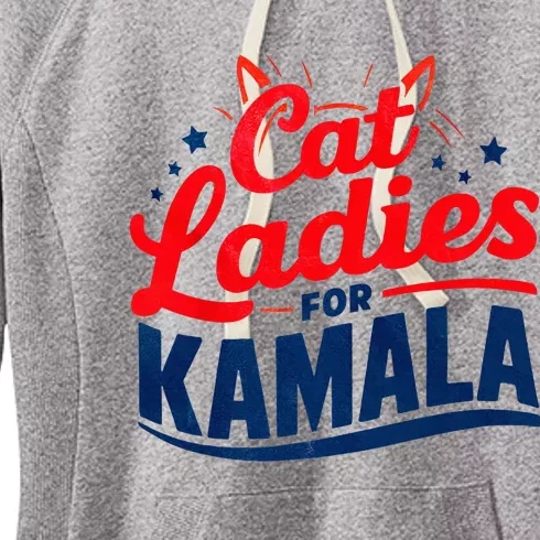 Cat Ladies Cat Lettering Positive Women's Fleece Hoodie