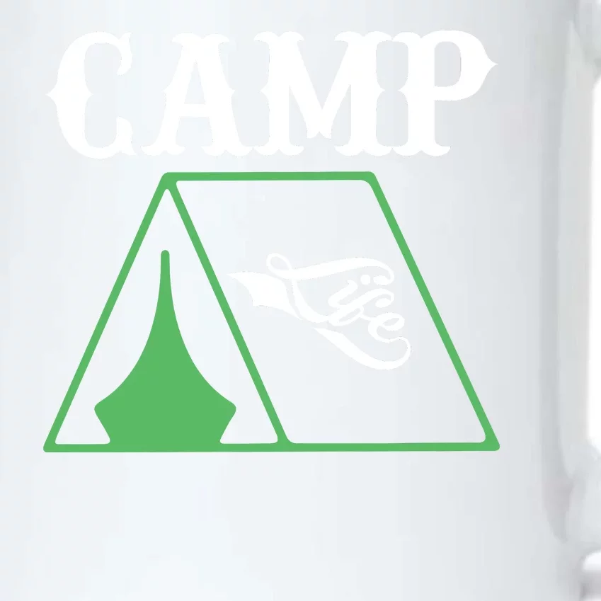 Camping Life Black Color Changing Mug