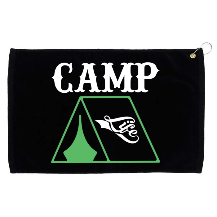 Camping Life Grommeted Golf Towel