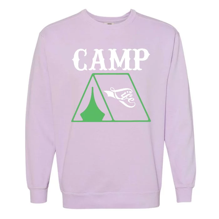 Camping Life Garment-Dyed Sweatshirt