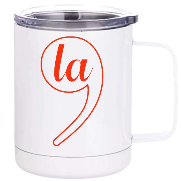 Comma La Front & Back 12oz Stainless Steel Tumbler Cup